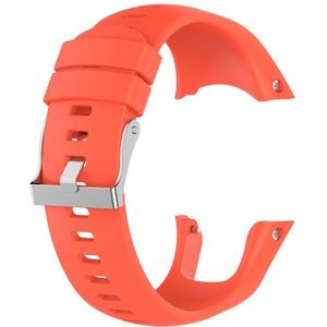 Silicone Replacement Wrist Strap for SUUNTO Trainer Wrist HR (Orange)