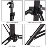 3m Height Professional Photography Metal Lighting Stand Spring Buffer Holder for Studio Flash Light