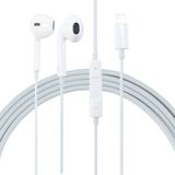 1.2m 8 Pin Port Earphones Without Bluetooth  Use By Directly Plugged In Port  Support Music  Not Support Calls  For iPhone XR & iPhone XS Max & XS  iPhone 8 Plus & 7 Plus