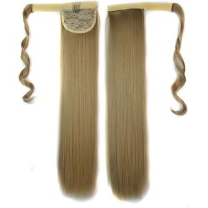 16# Invisible Seamless Bandage-style  Wig Long Straight Hair Wig Ponytail