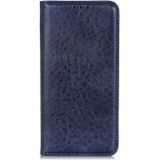 For Wiko Y60 Magnetic Retro Crazy Horse Texture Horizontal Flip Leather Case with Holder & Card Slots & Wallet(Blue)