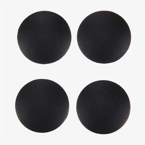 4 PCS for Macbook Air 11.6 inch & 13.3 inch (2010-2015) Bottom Case Rubber Mats(Black)