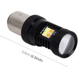 2 PCS Car Auto DC 12V 5W 350LM 1157/BAY15D/P21/5W 3030 16-LED Bulbs Turn Lamp Backup Light  White + Yellow