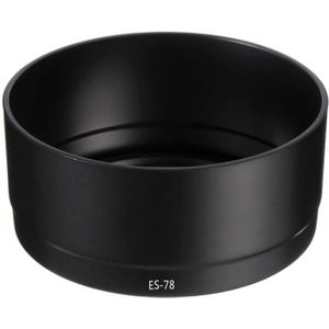 ES-78 Lens Hood Shade for Canon EF 50mm f/1.2L USM Lens(Black)