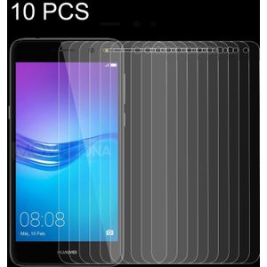 10 PCS Huawei Y6 (2017) 0.26mm 9H Surface Hardness 2.5D Explosion-proof Tempered Glass Non-full Screen Film