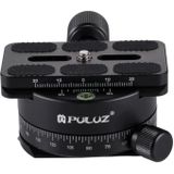 PULUZ Aluminum Alloy 360 Degree Rotation Panorama Ball Head with Quick Release Plate for Camera Tripod Head