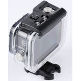 For GoPro HERO8 Black 45m Waterproof Housing Protective Case with Buckle Basic Mount & Screw (Transparent)