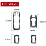 Car Carbon Fiber Window Lift B Decorative Sticker for Volvo XC90 2008-2014  Left Drive