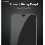 For Xiaomi Redmi Note 8 Pro ENKAY Hat-Prince 0.26mm 9H 6D Privacy Anti-spy Full Screen Tempered Glass Film