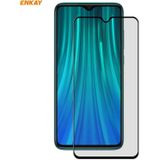 For Xiaomi Redmi Note 8 Pro ENKAY Hat-Prince 0.26mm 9H 6D Privacy Anti-spy Full Screen Tempered Glass Film