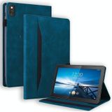 For Lenovo M10 FHD REL TB-X605FC / TB-X605LC Business Shockproof Horizontal Flip Leather Case with Holder & Card Slots & Photo Frame & Pen Slot & Sleep / Wake-up Function(Blue)