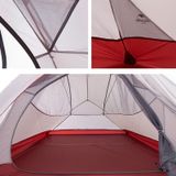 Naturehike NH15T002-T1 Ultralight Tent Outdoor Camping Rainproof Tent  Colour:20D Silicone Light Gray  Style:2 People