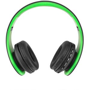 BTH-811 Folding Stereo Wireless Bluetooth Headphone Headset with MP3 Player FM Radio  for Xiaomi  iPhone  iPad  iPod  Samsung  HTC  Sony  Huawei and Other Audio Devices(Green)