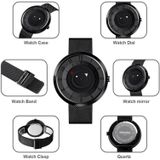 SKMEI 9174 Compass Style Round Digital Dial Quartz Watch for Men(Rose Gold)