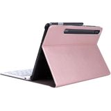 ST870S For Samsung Galaxy Tab S7 T870/T875 11 inch 2020 Ultra-thin Detachable Bluetooth Keyboard Leather Case with Stand & Sleep Function & Backlight(Rose Gold)