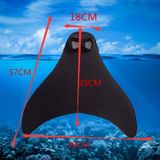 Mermaid Swim Fin Adjustable Diving Monofin Swimming Foot Flipper for Adult