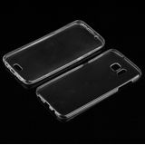 For Galaxy S7 Edge / G935 0.75mm Double-sided Ultra-thin Transparent TPU Protective Case (Transparent)