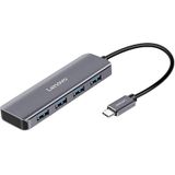 Lenovo C04 4 In 1 Type-C / USB-C to USB-C Converter Splitter Hub