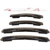 4 PCS 3R 3R-2103 Rubber Car Side Door Edge Protection Guards Cover Trims Stickers(Brown)