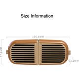 Oneder V8 Magnetic Suction Pair Stereo Sound Box Wireless Bluetooth Speaker with Strap  Support Hands-free & TF Card & AUX & USB Drive(Champagne Gold)