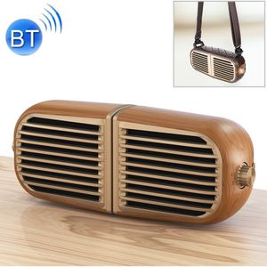 Oneder V8 Magnetic Suction Pair Stereo Sound Box Wireless Bluetooth Speaker with Strap  Support Hands-free & TF Card & AUX & USB Drive(Champagne Gold)