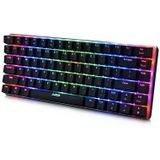 Ajazz 82 Keys Laptop Computer RGB Light Gaming Mechanical Keyboard (Black Blue Shaft)