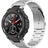 For Huami Amazfit Ares A1908 Three Strains Of Stainless Steel Strap with Utility Knife(Silver)