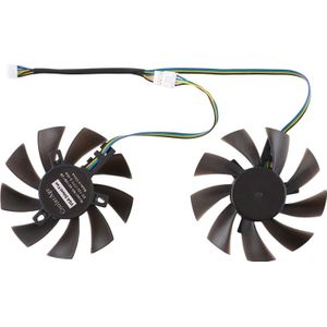 GFY09010E12SPA 4 Pin Graphics Card Cooling Fan for Zotac GTX 1070 Mini GTX 1060 6GB GTX1060  Diameter: 85mm  Pairs