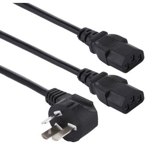 10A 250V 3 Pin Computer PC Power Cable  Length: 1.8m  AU Plug (Black)