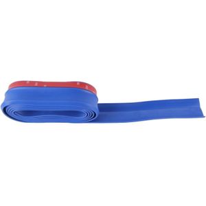 Universal 2.5m Car Front Bumper Lip Splitter Spoiler Skirt Adhesive Protector(Blue)