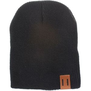 Winter Hat Baby Soft Warm Beanie Cap(black)
