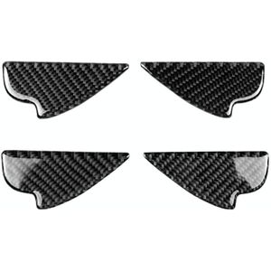 Car Carbon Fiber Inner Door Bowl Decorative Sticker for Mazda  Left and Right Drive Universal