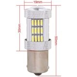 2PCS 1156 10W 540LM White Light 54 LED 4014 SMD Car Brake Light Steering Light Bulb  DC 12V