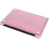 Hard Crystal Protective Case for Macbook Pro Retina 15.4 inch(Pink)