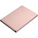 Detachable Bluetooth Keyboard Ultrathin Horizontal Flip Leather Case for Huawei MediaPad M5 10.8 inch  with Holder (Rose Gold)