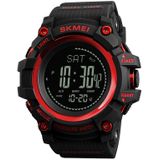 SKMEI 1358 Multifunctional Men Outdoor Sports 30m Waterproof Digital Watch with Compass / Barometer / Altimeter/ Pedometer Function(Red)