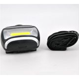 2 PCS 3W Portable Mini COB LED Headlamp Head Lamp Torch with 3 Lighting Modes