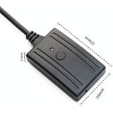 Car AUX Bluetooth Audio Cable + MIC for BMW E39 E46