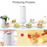 90W Home Multifunctional Electric Egg Cup Omelette Machine Household Eggs Pancake Roll Machine Egg Cooker Kitchen Tools(Green)