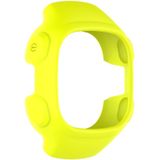 Smart Watch Silicone Protective Case for Garmin Forerunner 10 / 15(Yellow)