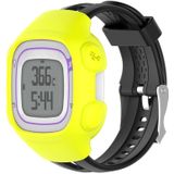 Smart Watch Silicone Protective Case for Garmin Forerunner 10 / 15(Yellow)