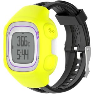 Smart Watch Silicone Protective Case for Garmin Forerunner 10 / 15(Yellow)