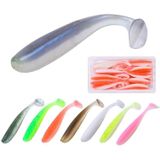 5 Set Simulated Fishing Lures Two-Color T-Tail Soft Lures Bionic Sea Fishing Lures  Colour: 4