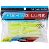 5 Set Simulated Fishing Lures Two-Color T-Tail Soft Lures Bionic Sea Fishing Lures  Colour: 4