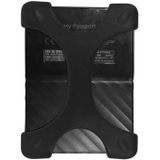 X Type 2.5 inch Portable Hard Drive Silicone Case for 2TB-4TB WD & SEAGATE & Toshiba Portable Hard Drive  without Hole (Black)