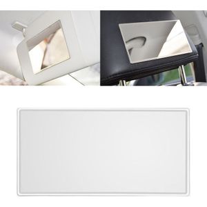 Portable Car Sunshade Makeup Mirror Stainless Steel Vanity Mirror  Size: 150 x 80mm
