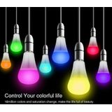 FUT012 E27 9W RGB + CCT LED Bulb Light 100V-240V Full Color Remote Control Smart Bulb WiFi 2.4G Wireless