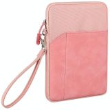 For 10 inch or Below Tablet ND00S Felt Sleeve Protective Case Inner Carrying Bag(Pink)