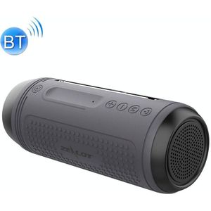 ZEALOT A1 Multifunctional Bass Wireless Bluetooth Speaker  Built-in Microphone  Support Bluetooth Call & AUX & TF Card & LED Lights (Grey)