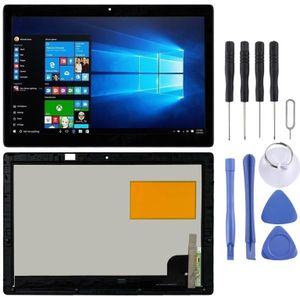 LCD Screen and Digitizer Full Assembly With Frame for Lenovo ideaPad MIIX 510 (Black)